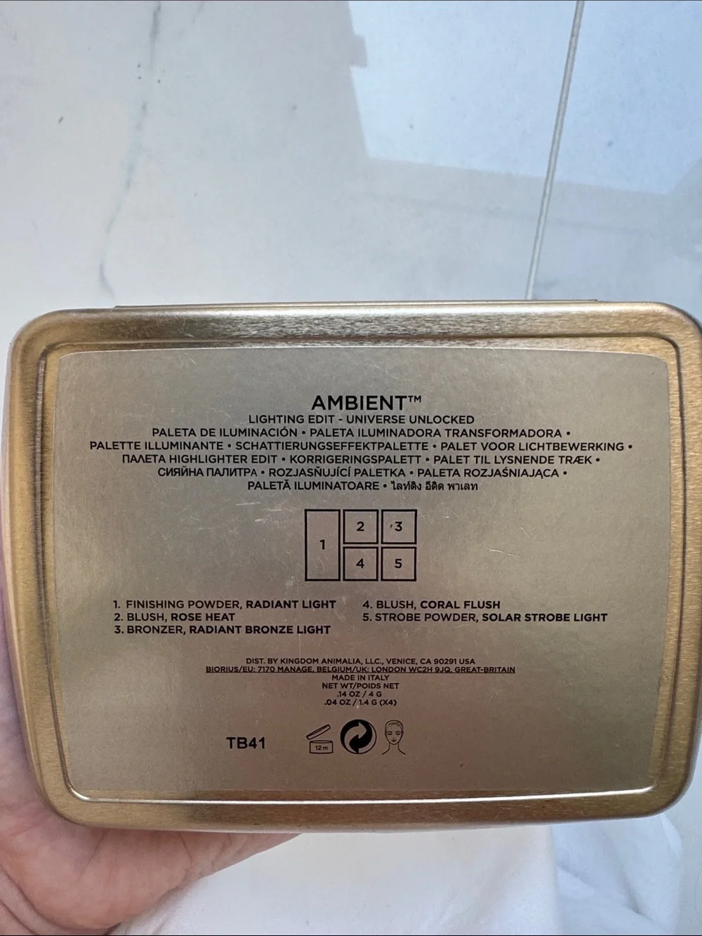Hourglass Ambient Pallet
